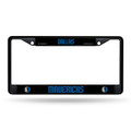 Dallas Mavericks Black Chrome License Plate Frame