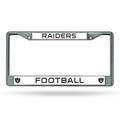Las Vegas Raiders Rico Chrome License Plate Frame
