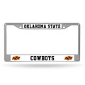 Oklahoma State Cowboys Rico Chrome License Plate Frame