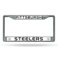 Pittsburgh Steelers Chrome License Plate Frame