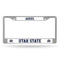 Utah State Aggies Rico Chrome License Plate Frame