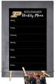 Purdue Boilermakers Weekly Menu Chalkboard with Frame
