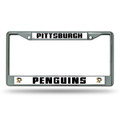 Pittsburgh Penguins Chrome License Plate Frame