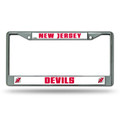 New Jersey Devils Chrome License Plate Frame