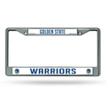 Golden State Warriors Rico Chrome License Plate Frame