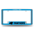 Carolina Panthers Alternate Chrome License Plate Frame