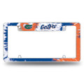 Florida Gators Tie Dye Chrome License Plate Frame