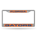 Florida Gators Laser Chrome License Plate Frame
