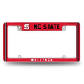 North Carolina State Wolfpack Alternate Chrome License Plate Frame