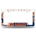 Auburn Tigers All Over Chrome License Plate Frame