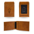 Arizona State Sun Devils Laser Engraved Brown Front Pocket Wallet