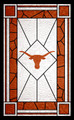 Texas Longhorns 11" x 19" Stained Glass Sign