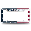 Kentucky Wildcats Patriotic All Over Chrome License Plate Frame