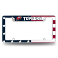 Western Kentucky Hilltoppers Patriotic All Over Chrome License Plate Frame