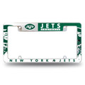 New York Jets All Over Chrome License Plate Frame