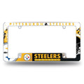 Pittsburgh Steelers All Over Chrome License Plate Frame