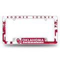 Oklahoma Sooners All Over Chrome License Plate Frame
