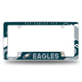 Philadelphia Eagles Wave Chrome License Plate Frame