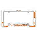 Texas Longhorns Wave Chrome License Plate Frame