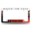 Texas Tech Red Raiders All Over Chrome License Plate Frame