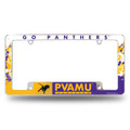 Prairie View A&M Panthers All Over Chrome License Plate Frame