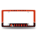 Cleveland Browns Two-Tone Chrome License Plate Frame