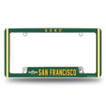 San Francisco Dons All Over Chrome License Plate Frame