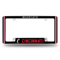 Cincinnati Bearcats Alternate Chrome License Plate Frame