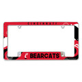 Cincinnati Bearcats Wave Chrome License Plate Frame