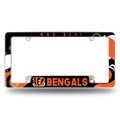 Cincinnati Bengals Wave Chrome License Plate Frame