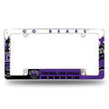 Central Arkansas Bears All Over Chrome License Plate Frame