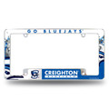 Creighton Bluejays All Over Chrome License Plate Frame