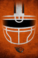 Oregon State Beavers 17" x 26" Ghost Helmet Sign