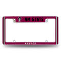 New Mexico State Aggies Alternate Chrome License Plate Frame