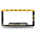 Boston Bruins All Over Chrome License Plate Frame