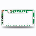 Boston Celtics All Over Chrome License Plate Frame