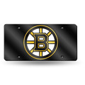 Boston Bruins Laser Cut License Plate