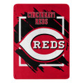 Cincinnati Reds 46" x 60" Dimensional Micro Raschel Throw Blanket