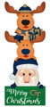 Georgia Tech Yellow Jackets 31" Santa Stack Leaner