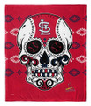 St. Louis Cardinals 50" x 60" Candy Skull Silk Touch Throw Blanket
