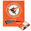 Baltimore Orioles 50" x 60" Throwback Silk Touch Throw Blanket