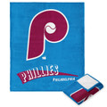 Philadelphia Phillies 50" x 60" Throwback Silk Touch Throw Blanket