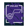 Utah Jazz 46" x 60" Dimensional Micro Raschel Throw Blanket
