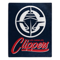 Los Angeles Clippers 50" x 60" Signature Raschel Throw Blanket