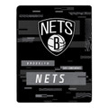 Brooklyn Nets 60" x 80" Digitize Raschel Throw Blanket