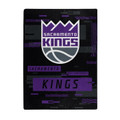 Sacramento Kings 60" x 80" Digitize Raschel Throw Blanket