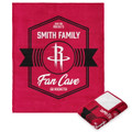Houston Rockets 50" x 60" Dominion Personalized Silk Touch Throw Blanket