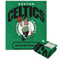 Boston Celtics 50" x 60" High Block Silk Touch Sherpa Throw Blanket
