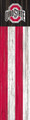 Ohio State Buckeyes 48" Flag Leaner
