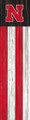 Nebraska Cornhuskers 24" Flag Leaner